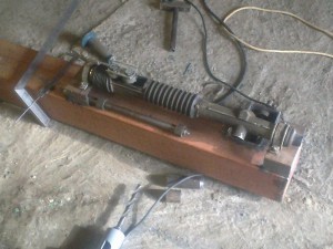 Стойка будущего станка