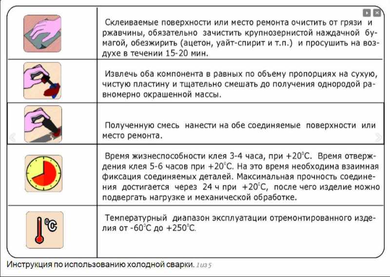 Технологический процесс холодной сварки
