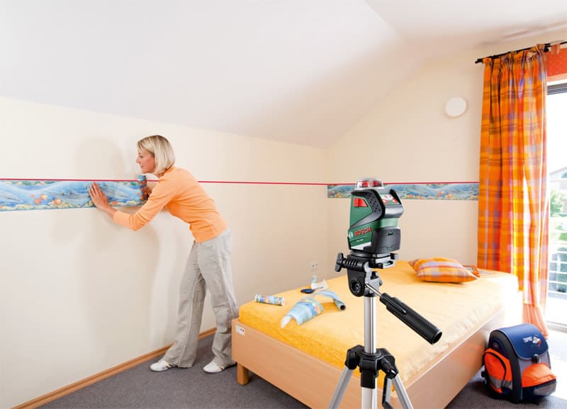 Как пользоваться лазерным уровнем