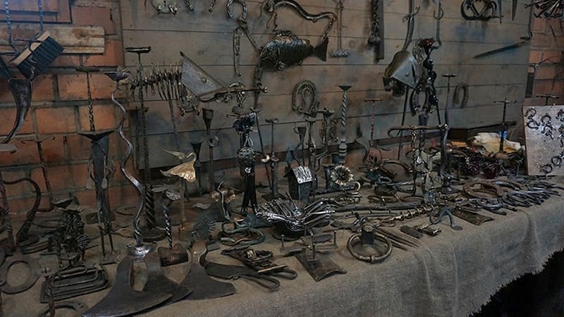 Изделия, изготовленные в кузнице в домашних условиях