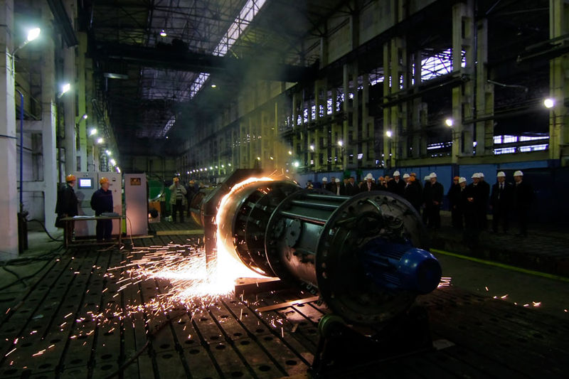 Сварка методом непрерывного оплавления на производстве
