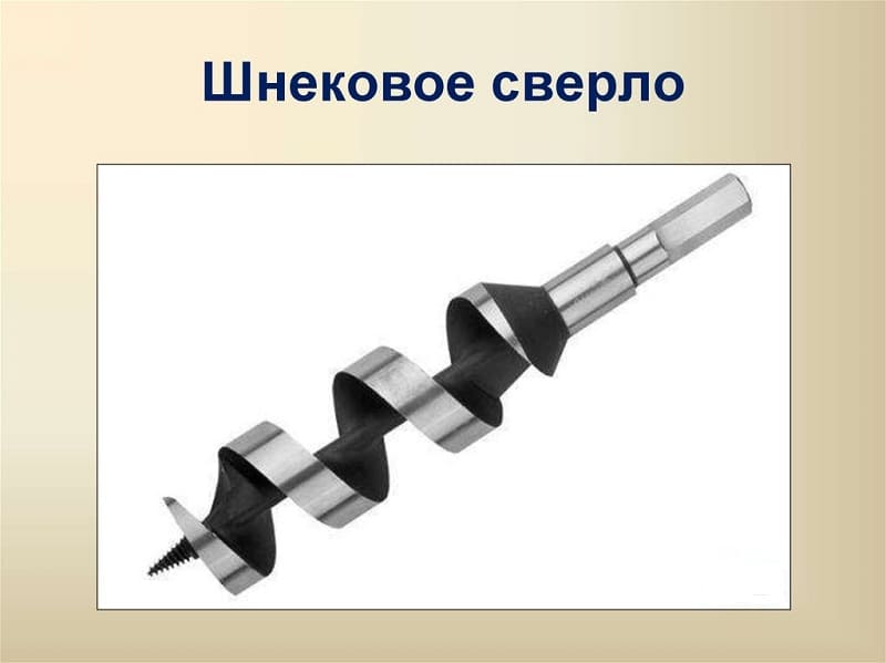 Шнековое сверло Шнековое сверло